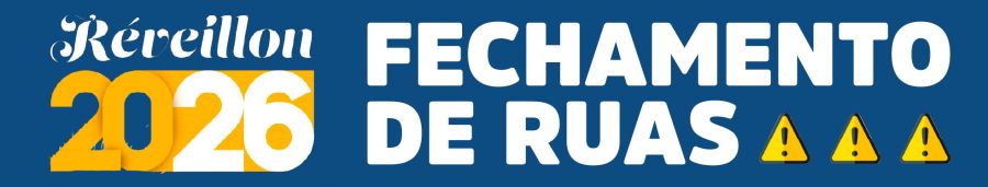 fechamento de ruas 2025 Banner de site externo