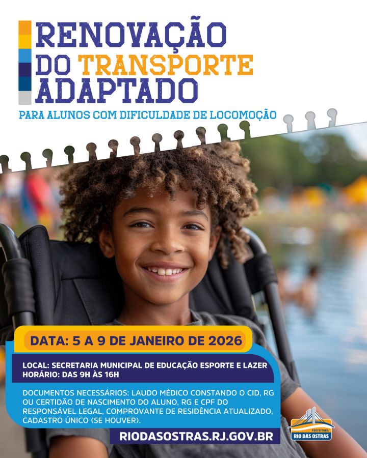 Renovação de Transporte Adaptado