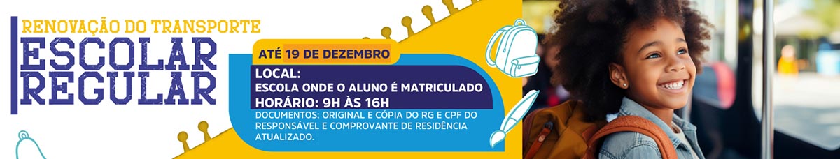 Renovação Transporte Escolar