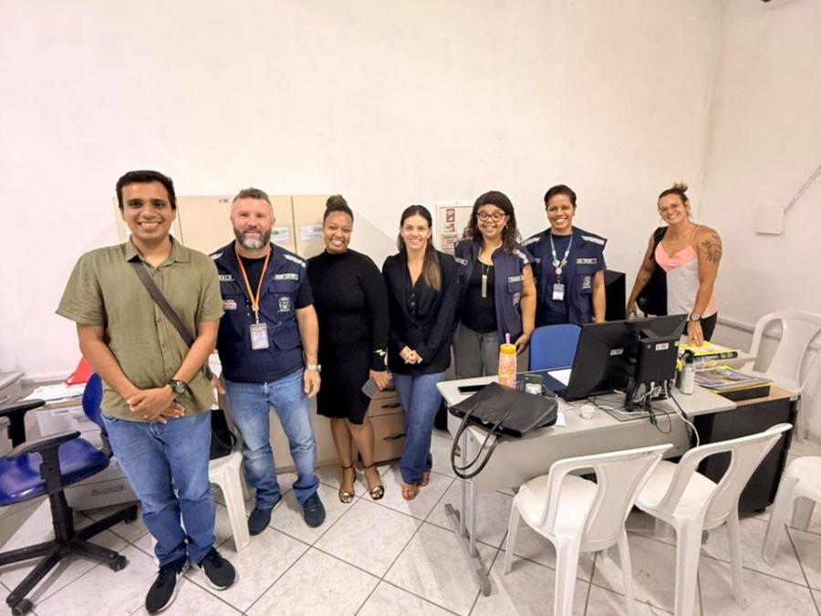 Vigilância recebe equipe de Cabo Frio