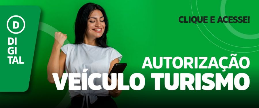 Banner AUTORIZAÇÃO VEÍCULO TURISMO