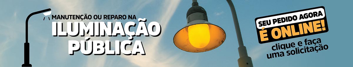 reparo iluminação publica