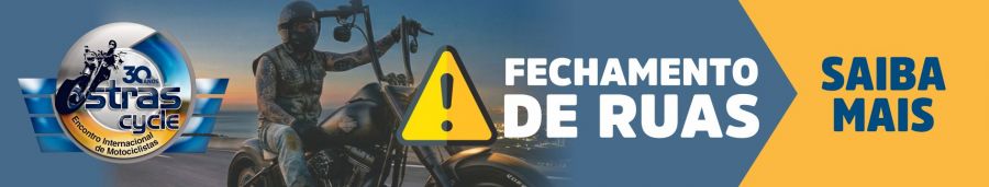 OSTRAS CYCLE FECHAMENTO DE RUAS banner site chamada