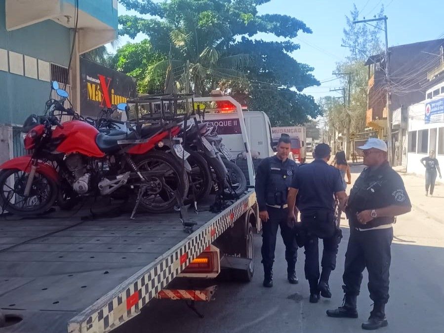 Município inicia operação itinerante de combate a motos irregulares