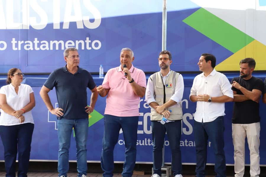 Solenidade marca o lançamento da Carreta Agora Tem Especialista no Município