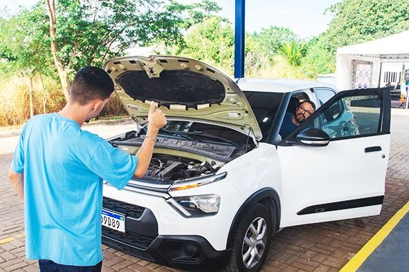 Município inaugura Posto de Vistoria de veículos do Detran