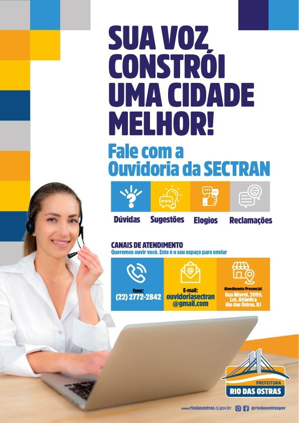 Transportes divulga novos canais da Ouvidoria