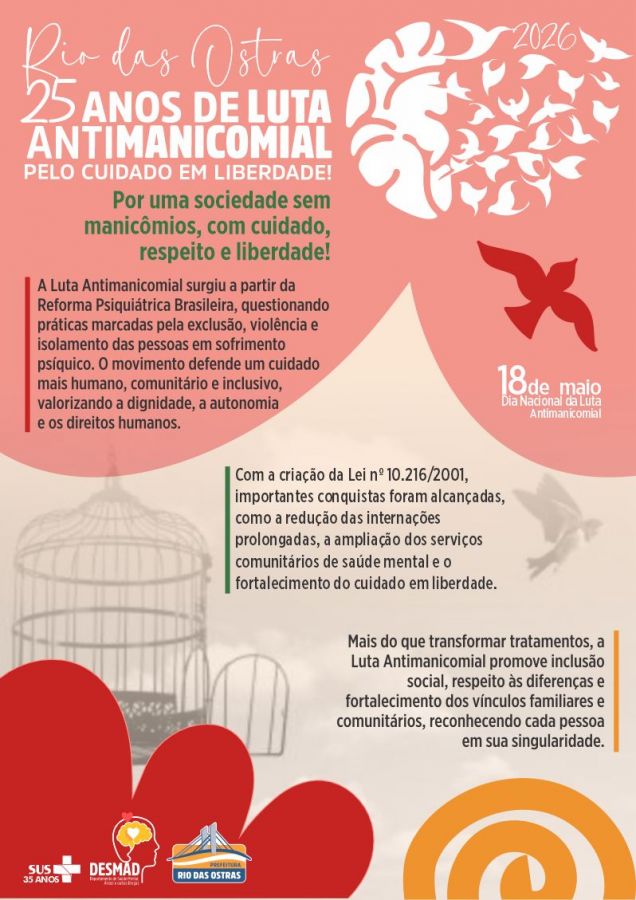 Dia da luta Antimanicomial