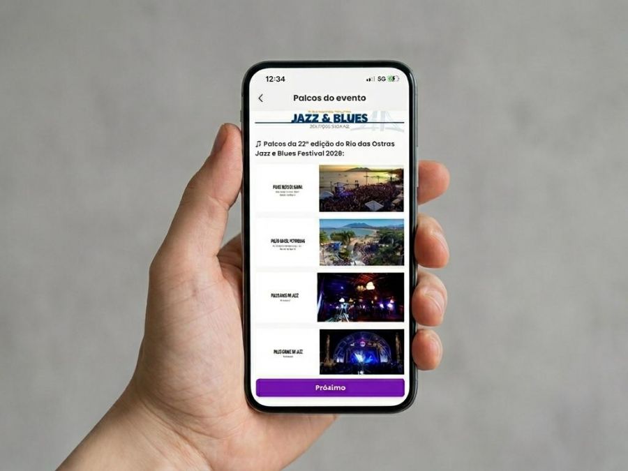 Aplicativo informa sobre Festival de Jazz