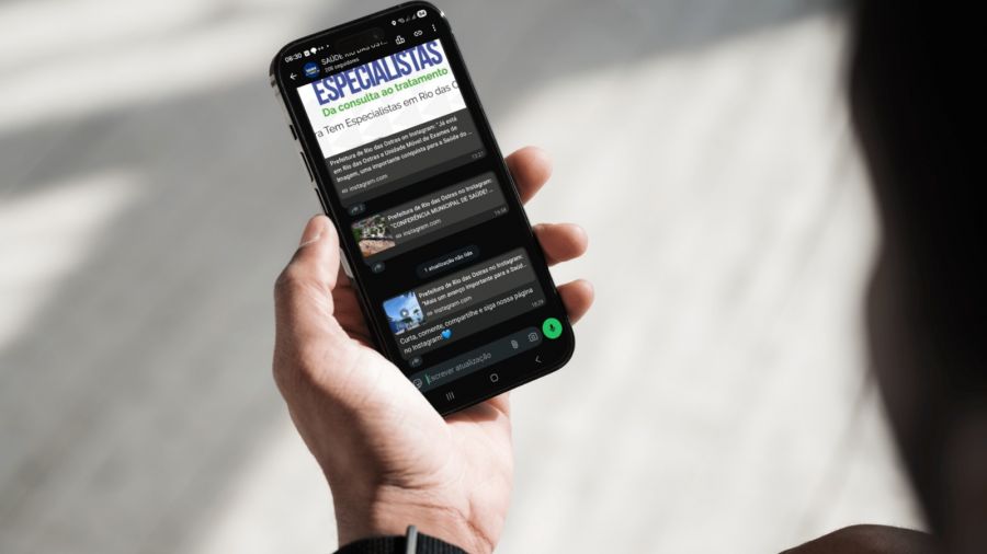 População ganha Canal Oficial de Informações da Saúde pelo Whatsapp