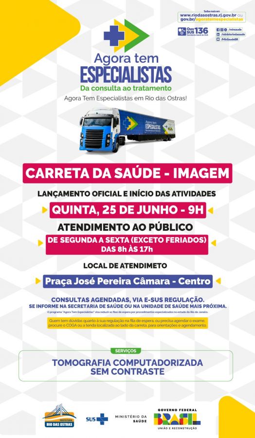 Agora tem especialistas