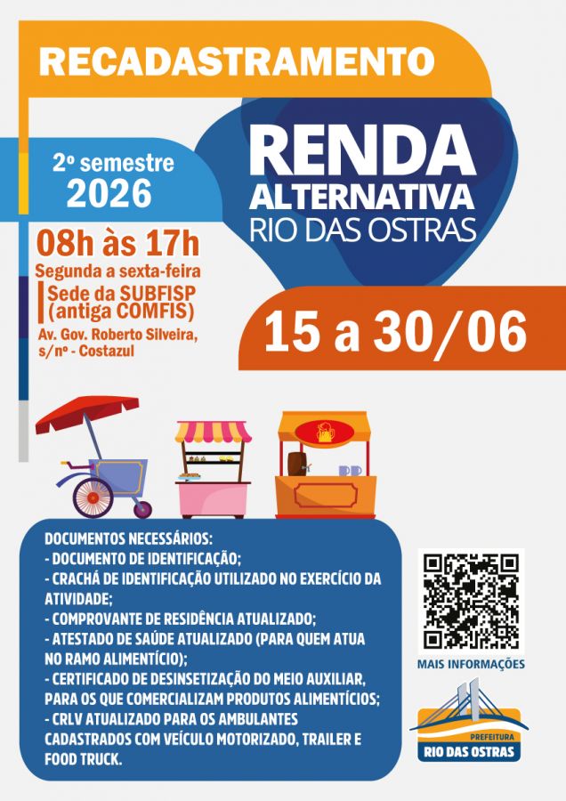 Renda Alternativa Rio das Ostras
