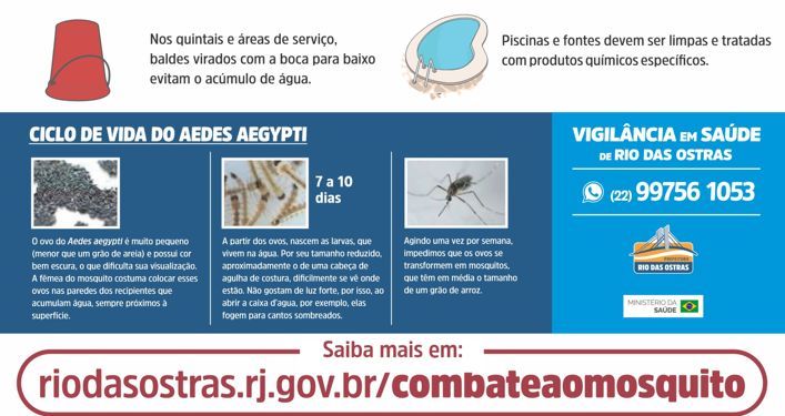 E você? Já combateu o mosquito hoje?
