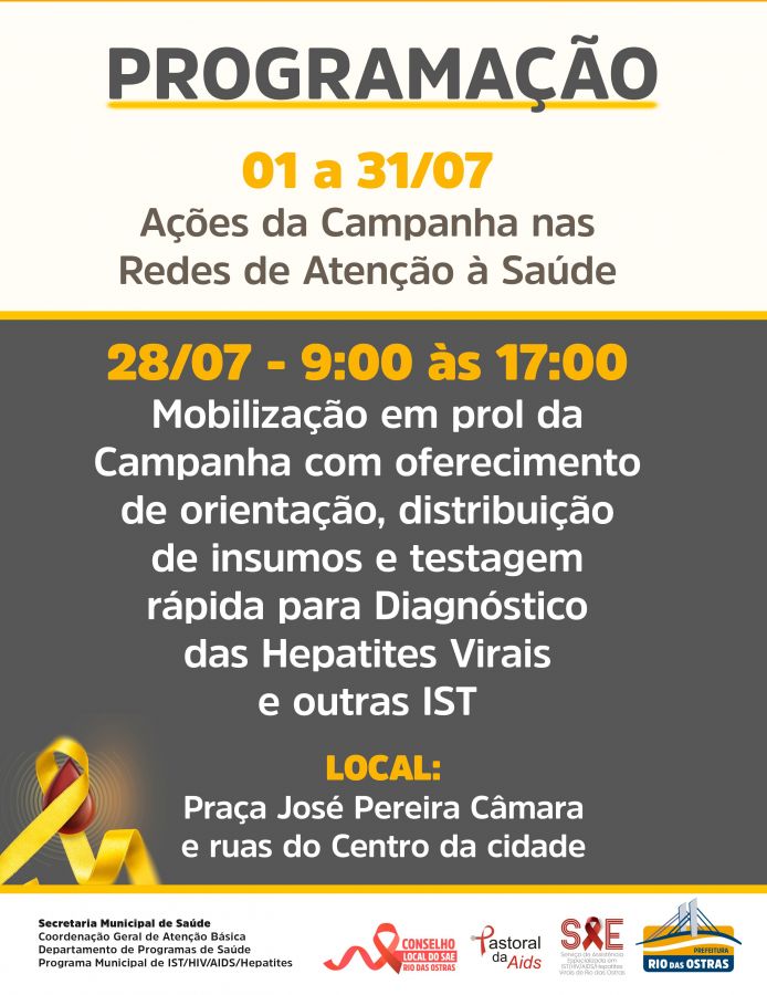 Campanha Julho Amarelo