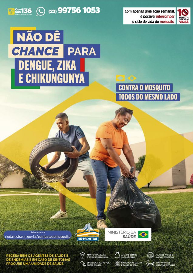 E você? Já combateu o mosquito hoje?