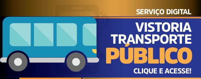 Banner agendamento TRANSPORTE PUBLICO