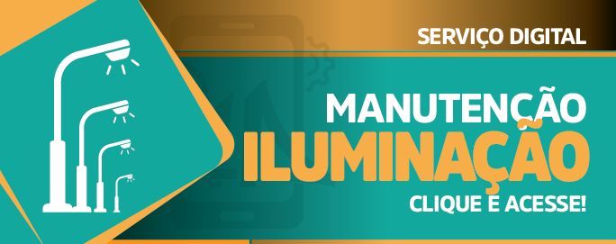 Banner MANUTENCAO ILUMINACAO