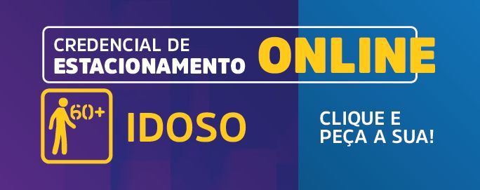 Banner ESTACIONAMENTO 60+