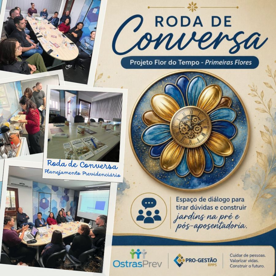 OstrasPrev promove Roda de Conversa sobre Previdência Complementar