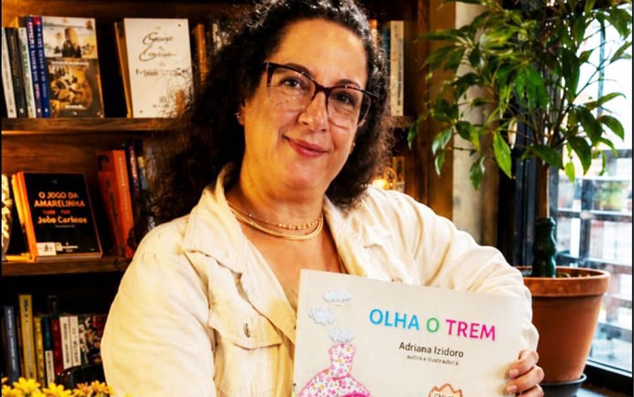 Professora da rede municipal na Flip