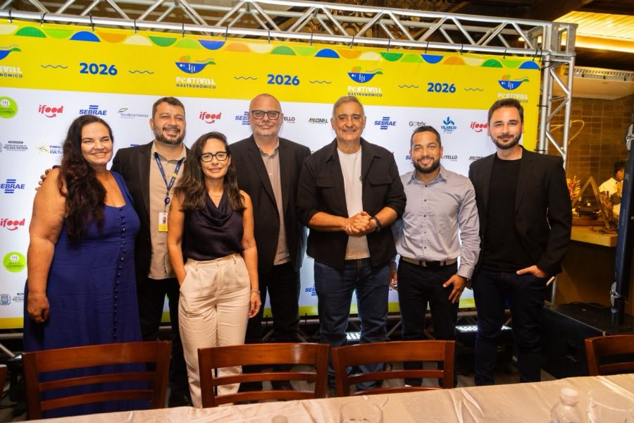 Coletiva de imprensa do Festival Gastronomico e Sesc Inverno em Rio das Ostras