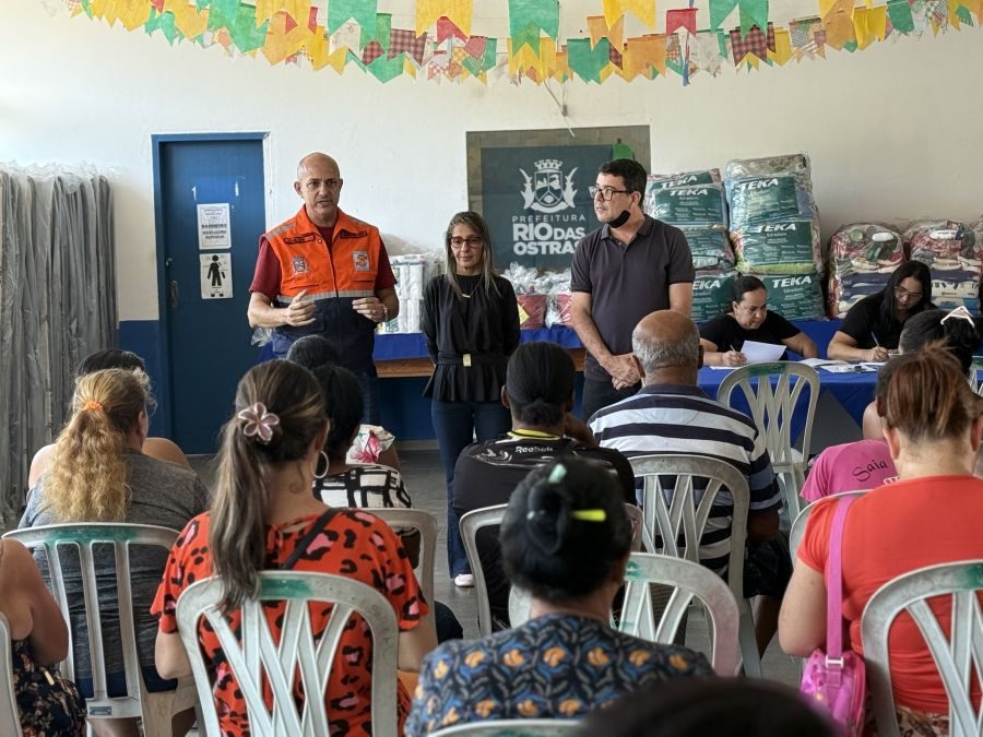 Município continua com acolhimento às famílias atingidas pelas chuvas