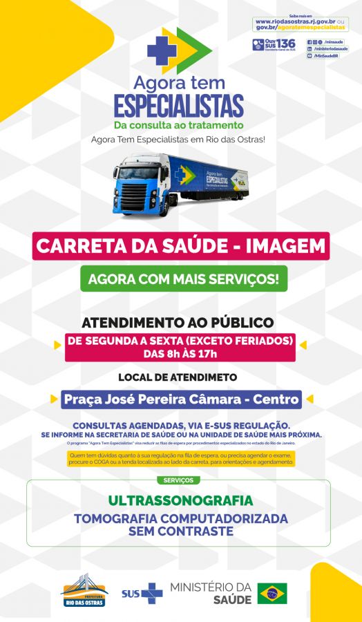 Agora tem especialistas