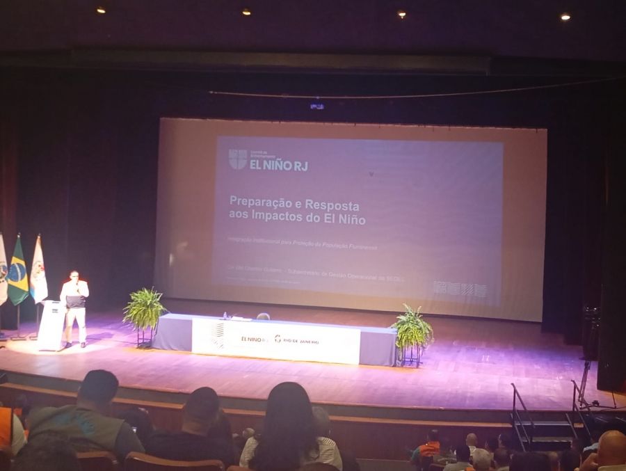 Rio das Ostras participa de evento sobre enfrentamento aos impactos do El Niño