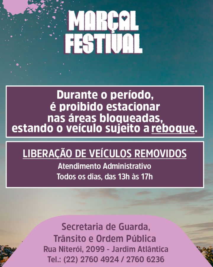Fechamento de ruas