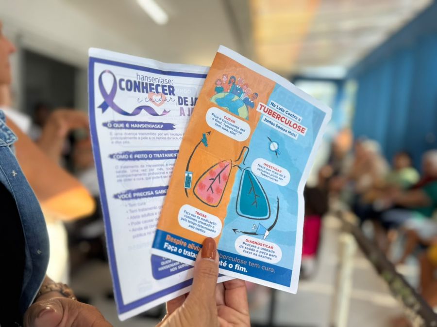 Saúde une campanhas de Hanseníase e Tuberculose