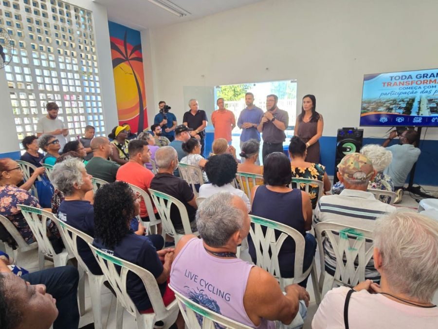 Prefeitura apresenta Projeto de Trabalho Social para obras no Canal de Medeiros