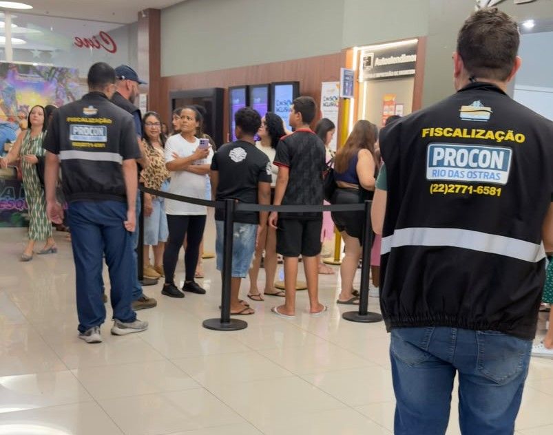 Procon realiza ação de fiscalização no Shopping Plaza