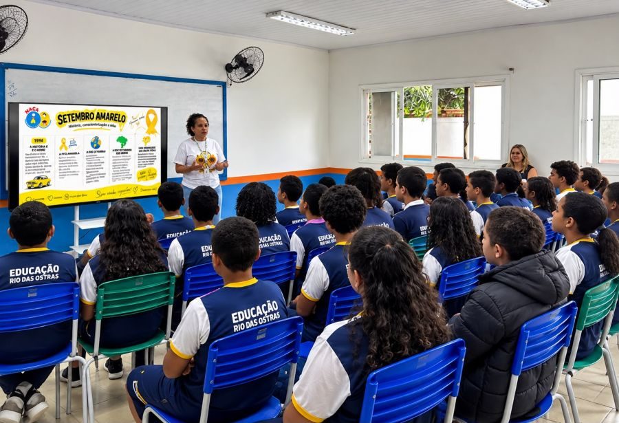 “Presença que Protege” fortalece a saúde mental nas escolas