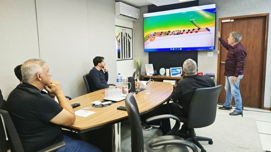 Secretaria de Obras inicia estudo para reurbanização da Boca da Barra Secretaria de Obras inicia estudo para reurbanização da Boca da Barra