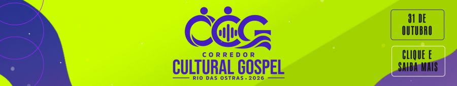 CORREDOR CULTURAL GOSPEL - BANNER DE SITE CHAMADA - 1890x360px