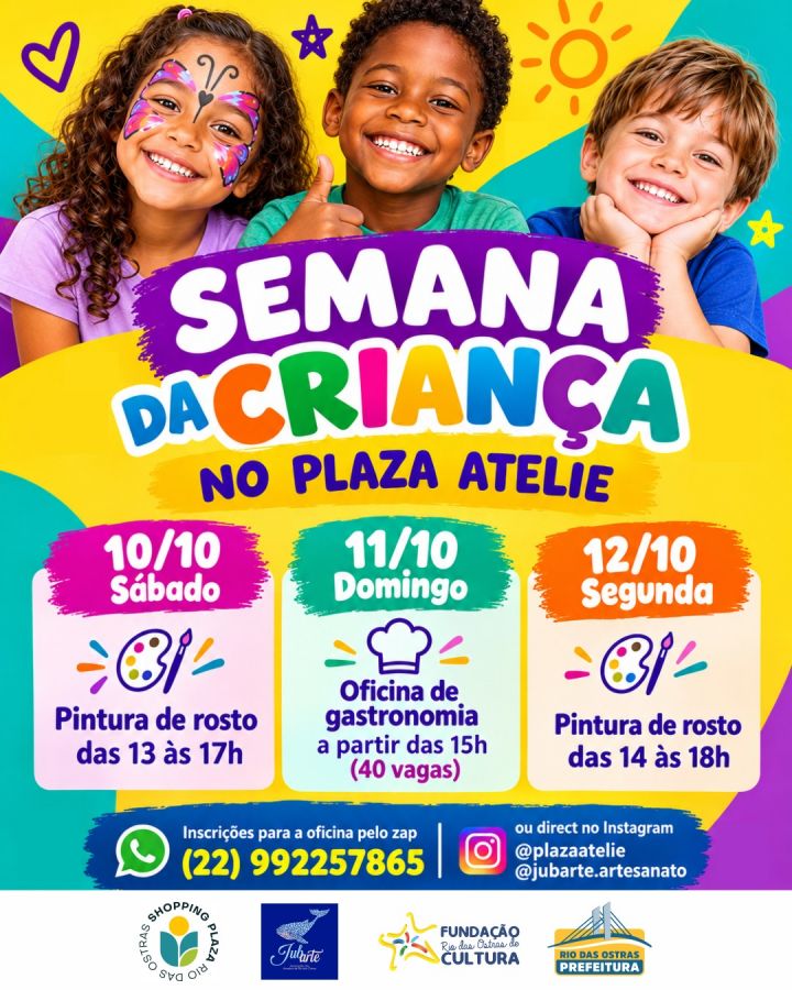Fundação traz programação na Semana da Criança