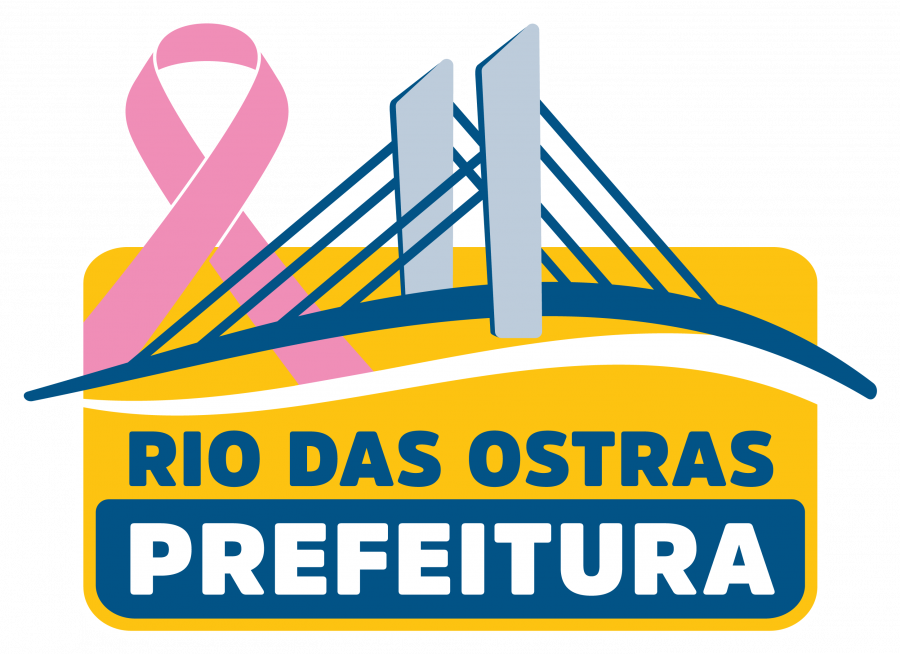 Brasão de Governo e ao lado o texto Prefeitura Rio das Ostras