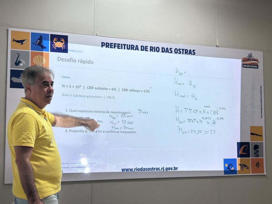 Prefeitura promove qualificação de equipe de engenharia